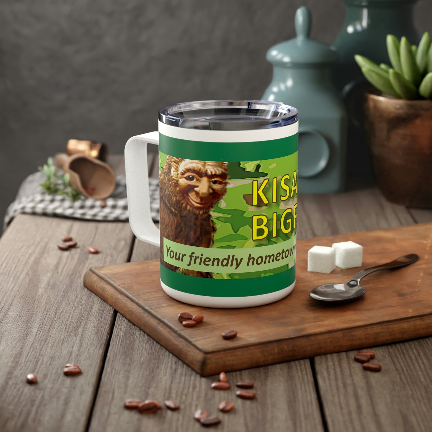 Insulated Kisatchie Bigfoot Coffee Mug