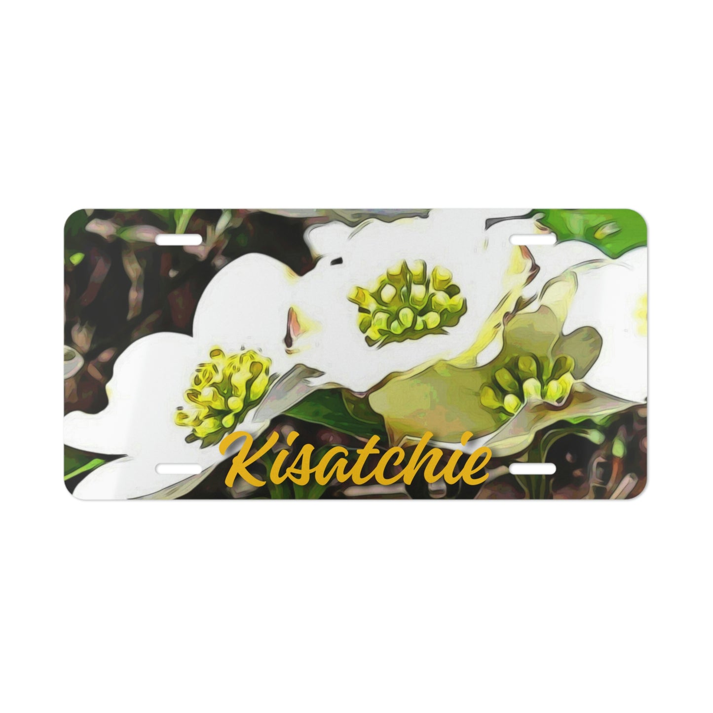 Kisatchie Dogwoods Vanity Plate