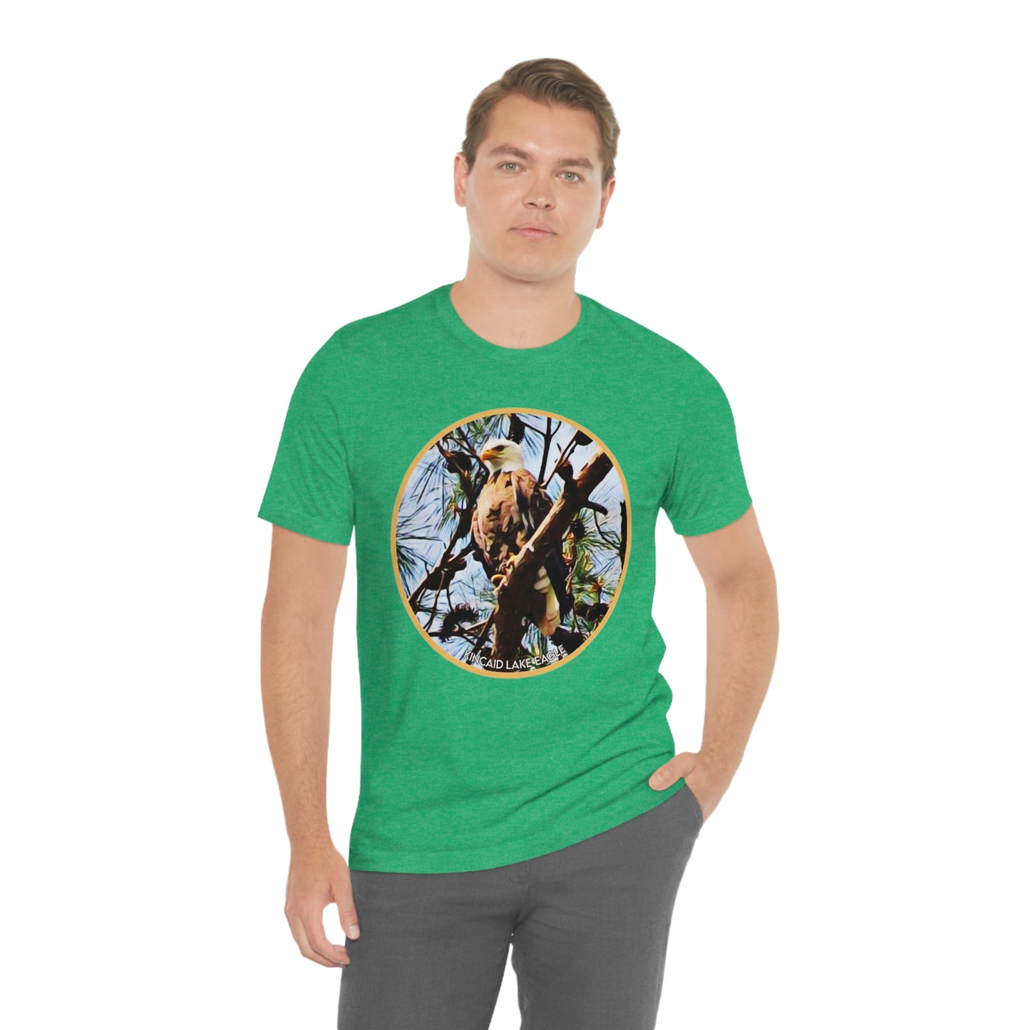 Unisex Kincaid Lake Eagle Jersey Tee