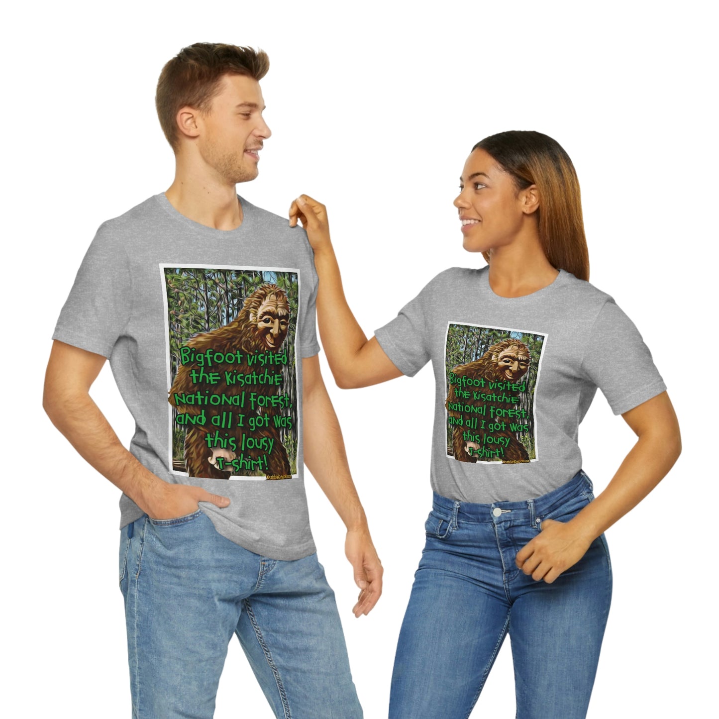 Unisex Kisatchie Bigfoot Jersey Tee