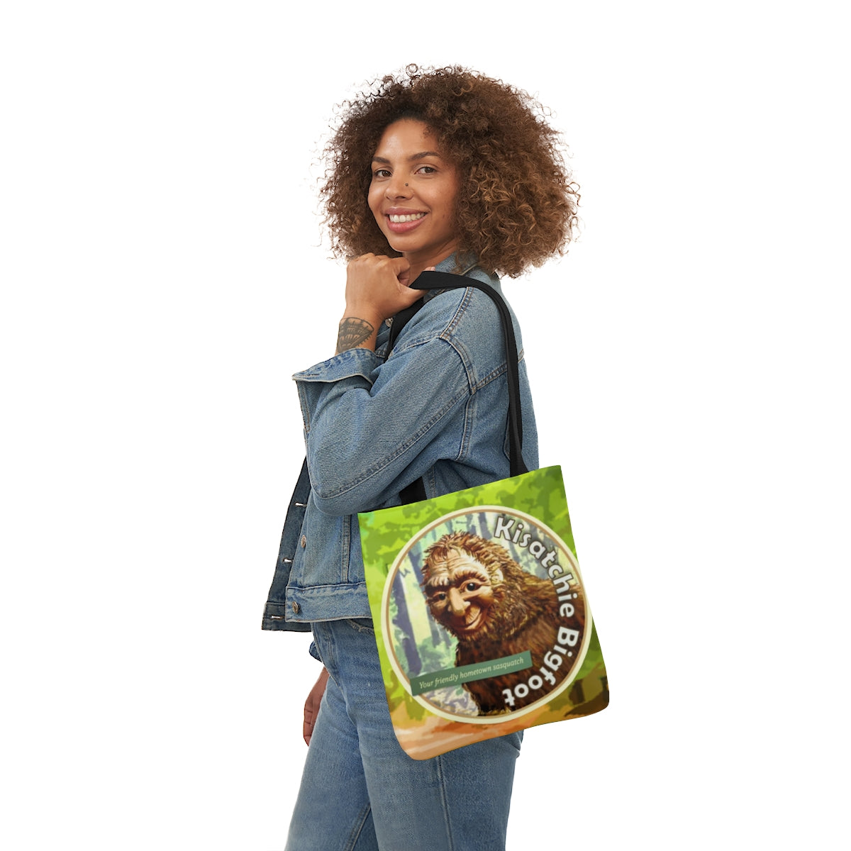 Canvas Kisatchie Bigfoot Tote Bag