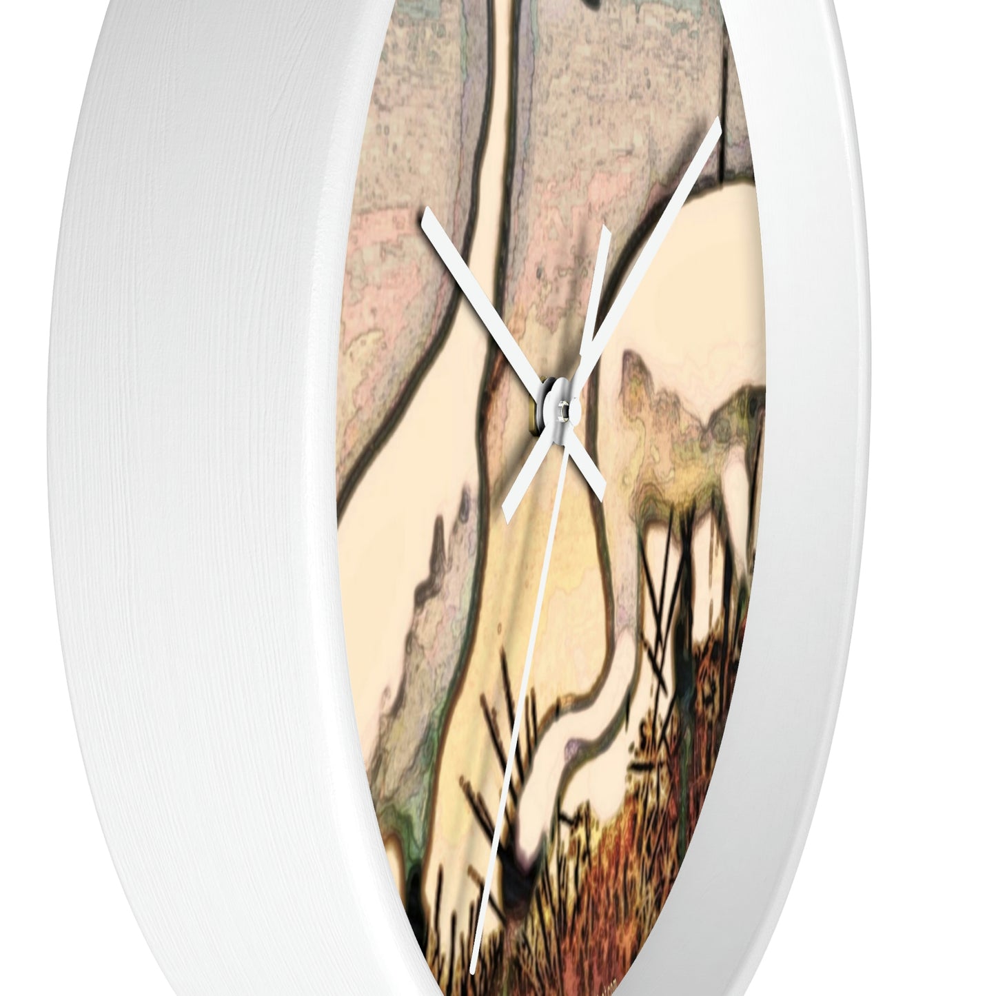 Louisiana's Whooping Cranes Wall Clocks