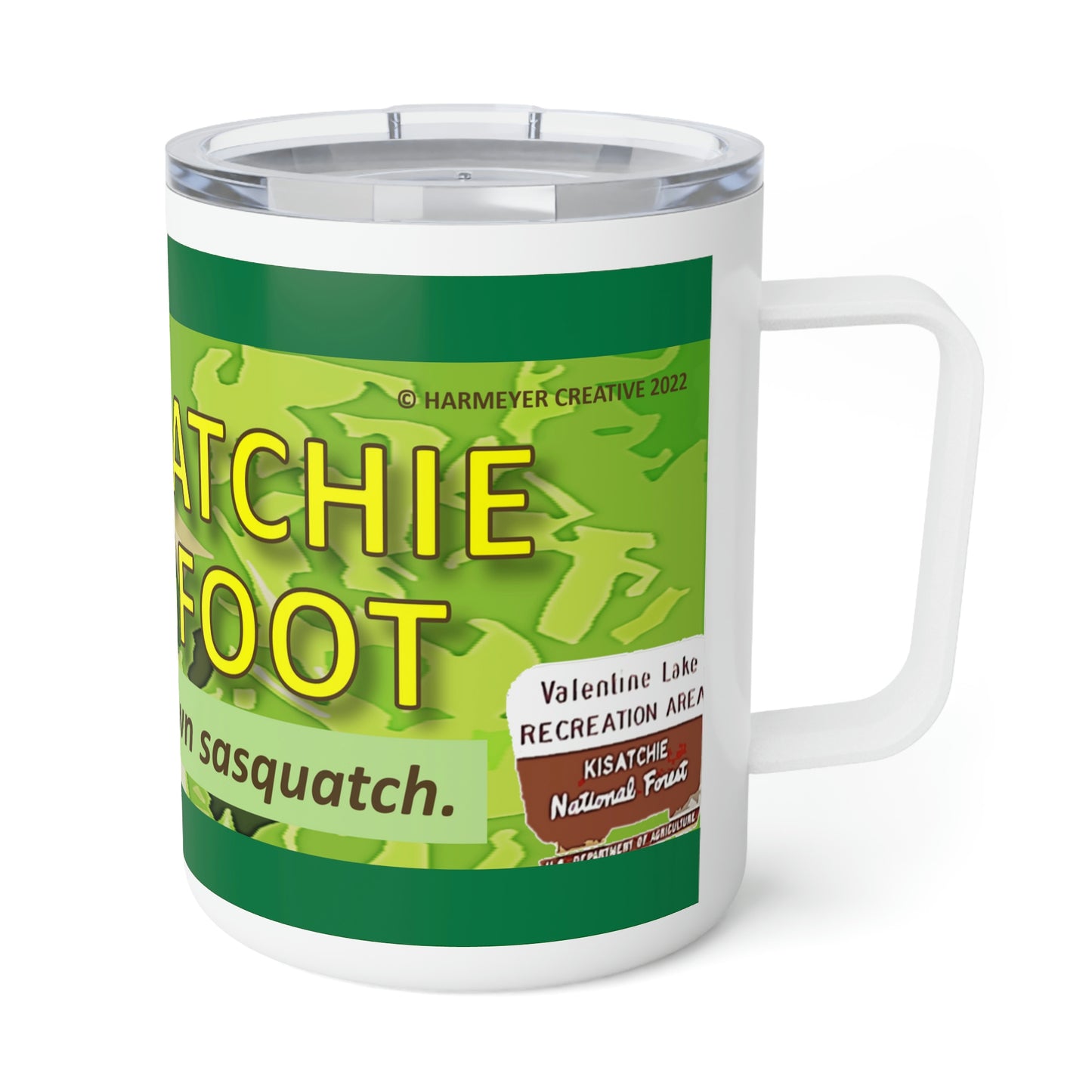 Insulated Kisatchie Bigfoot Coffee Mug