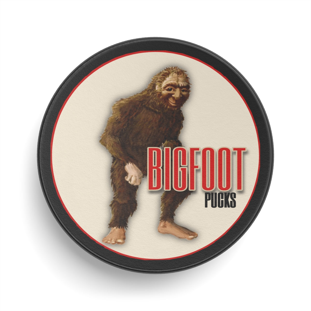 Bigfoot Hockey Puck