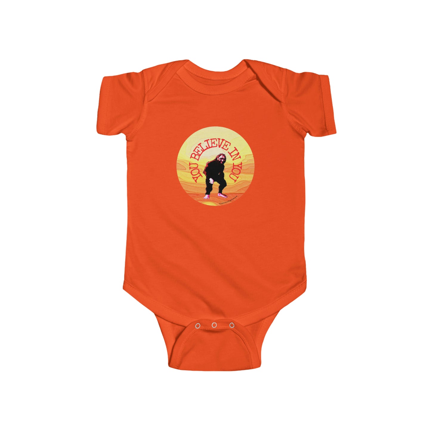 Bigfoot's Believe in You Fine Jersey Bodysuit