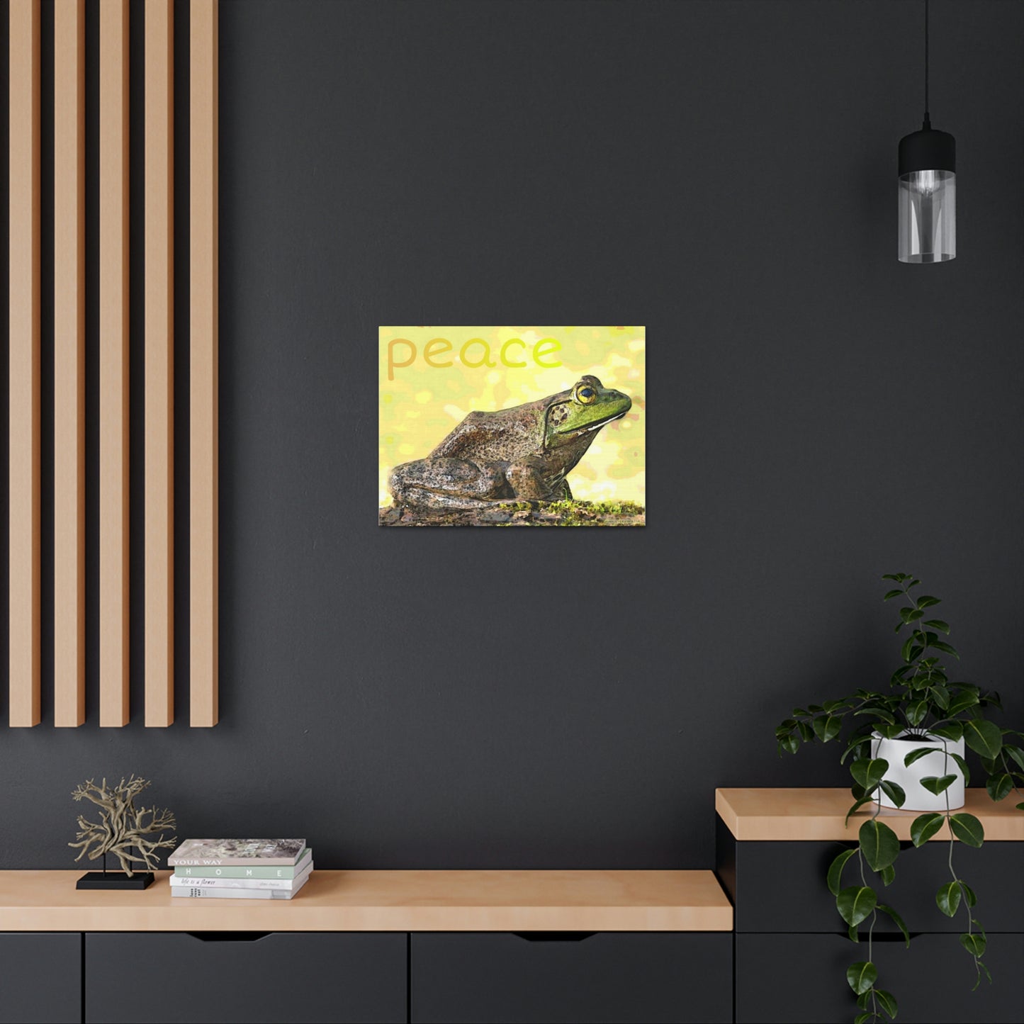 Kisatchie Bullfrog Canvas Gallery Wraps