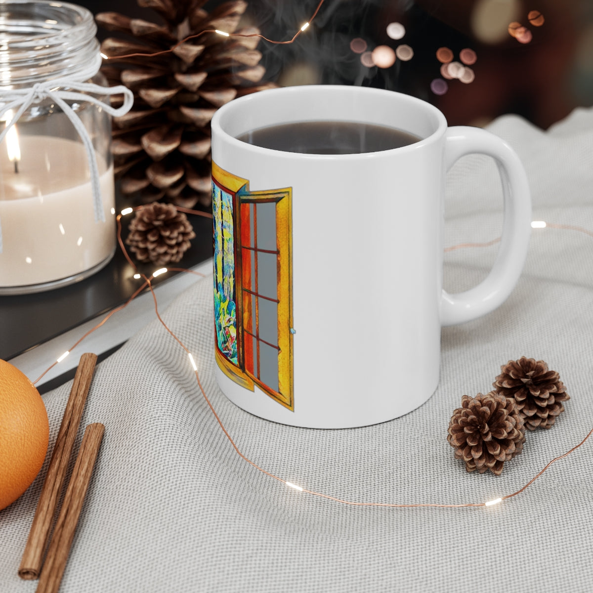 Ceramic Bigfoot Coffee Cups