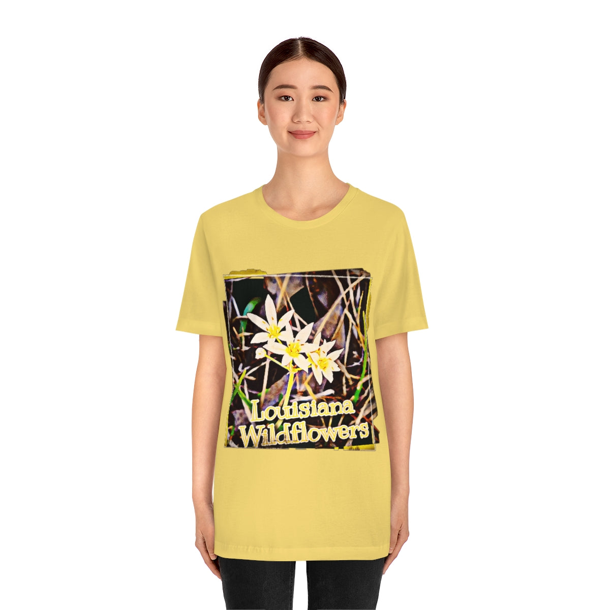 Louisiana Wildflowers Jersey Tee