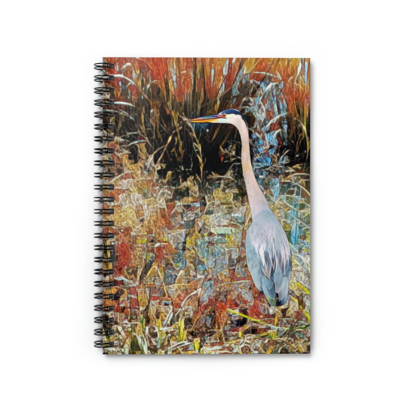 Great Blue Heron Spiral Notebook