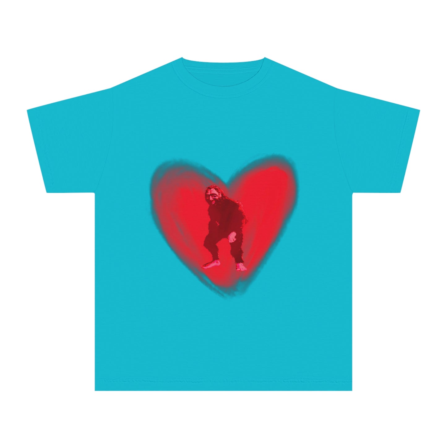 Youth Bigfoot in My Heart Tee