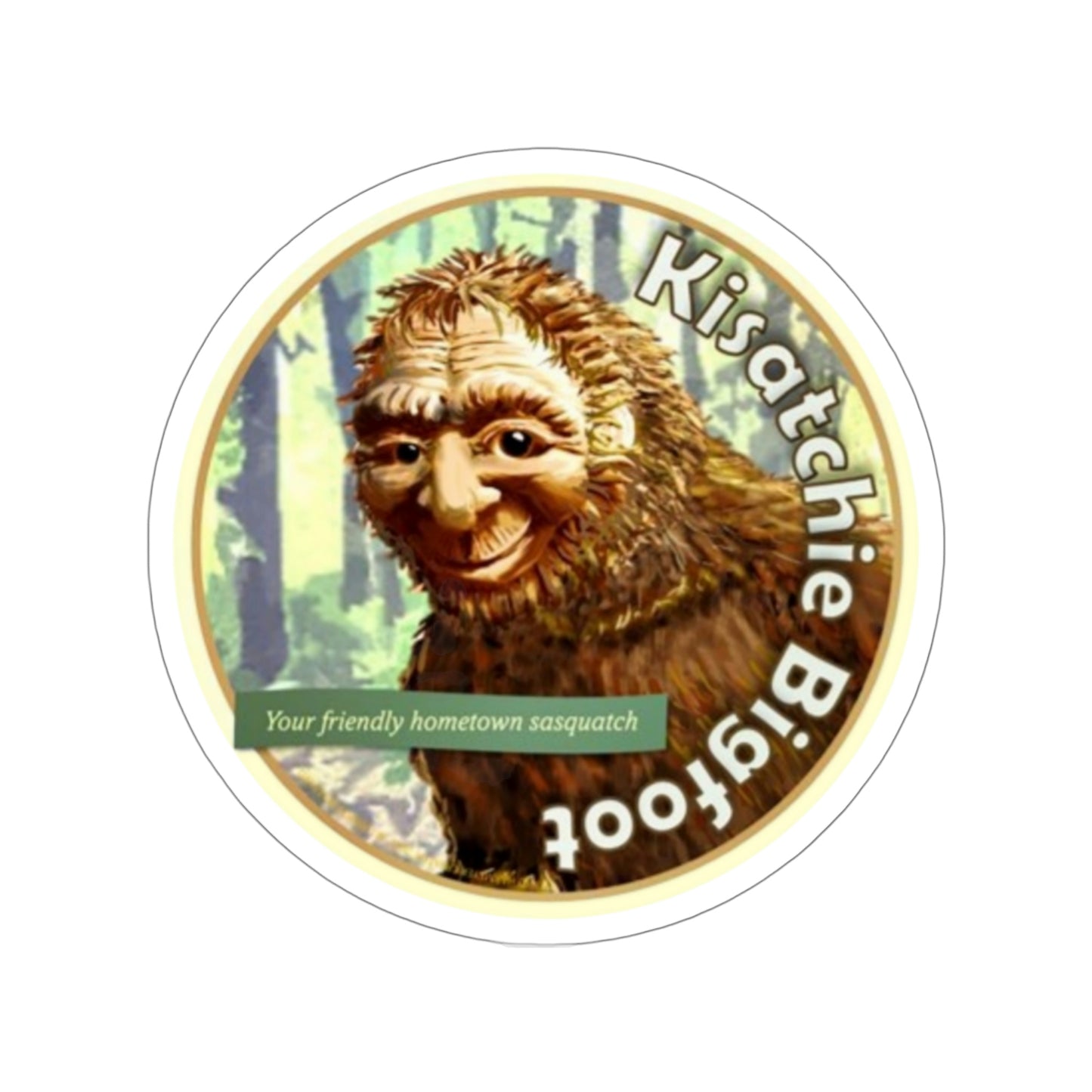 Bigfoot's Believe in You Die-Cut Stickers