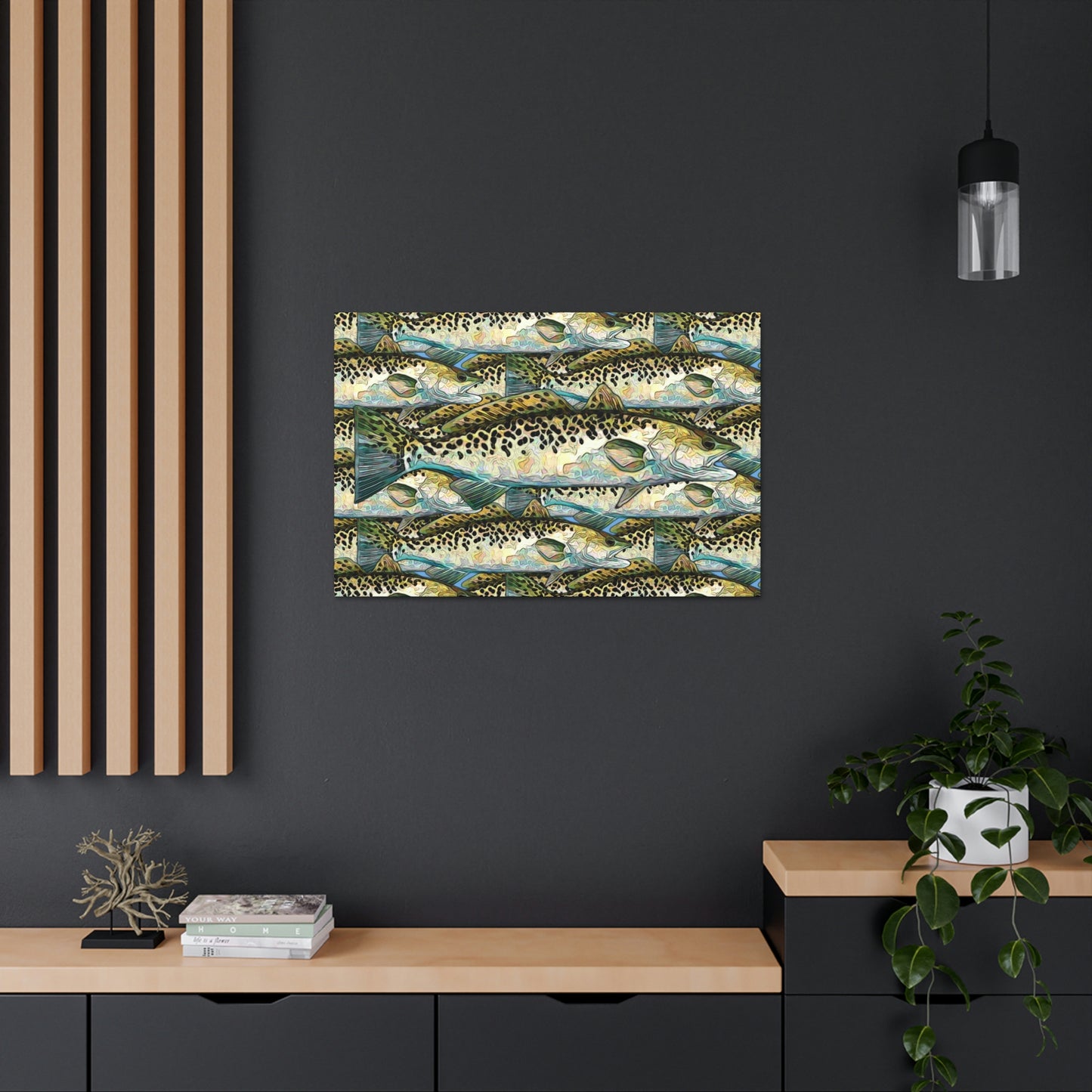 Speckled Trout Canvas Gallery Wraps