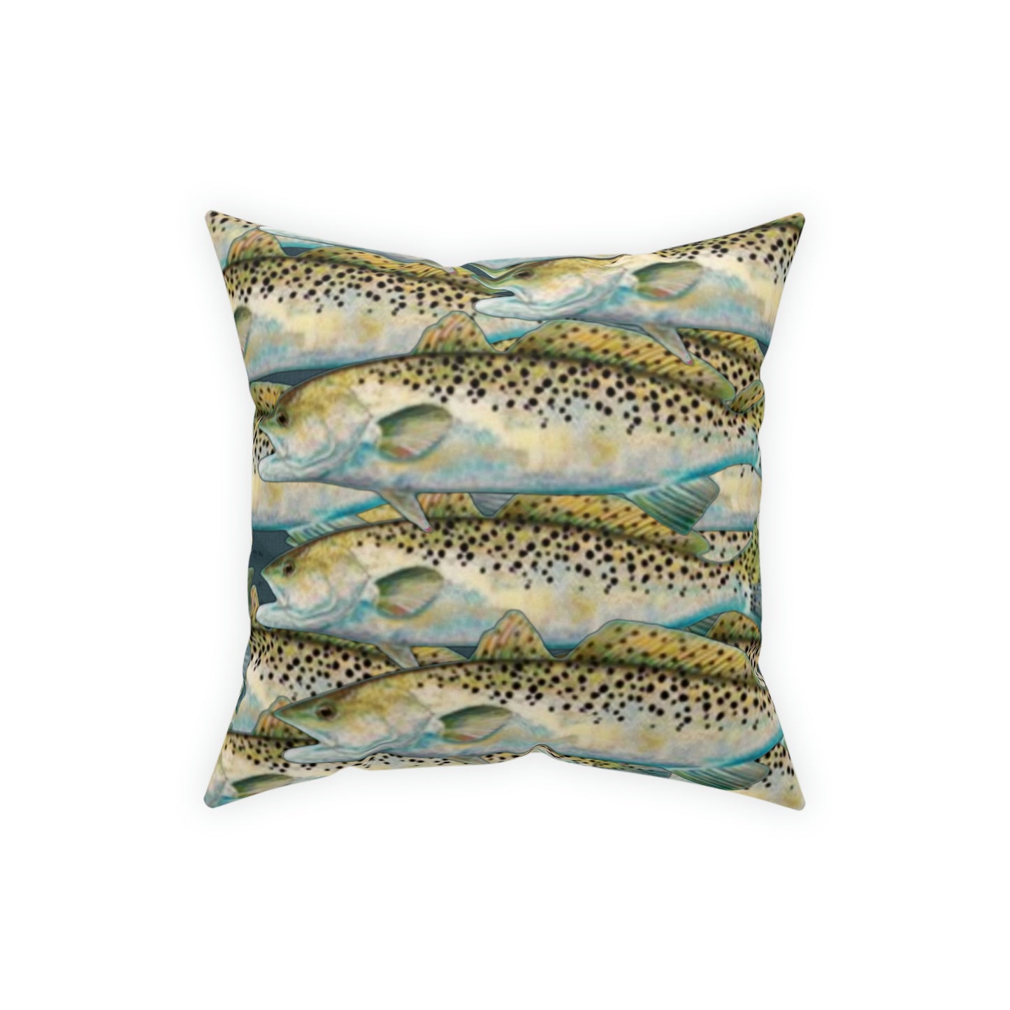 Speckled Trout Broadcloth Pillow