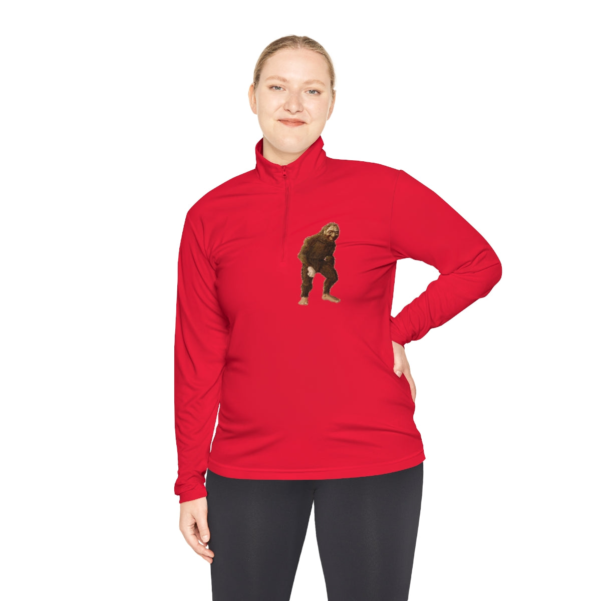 Unisex Quarter-Zip Bigfoot Pullover