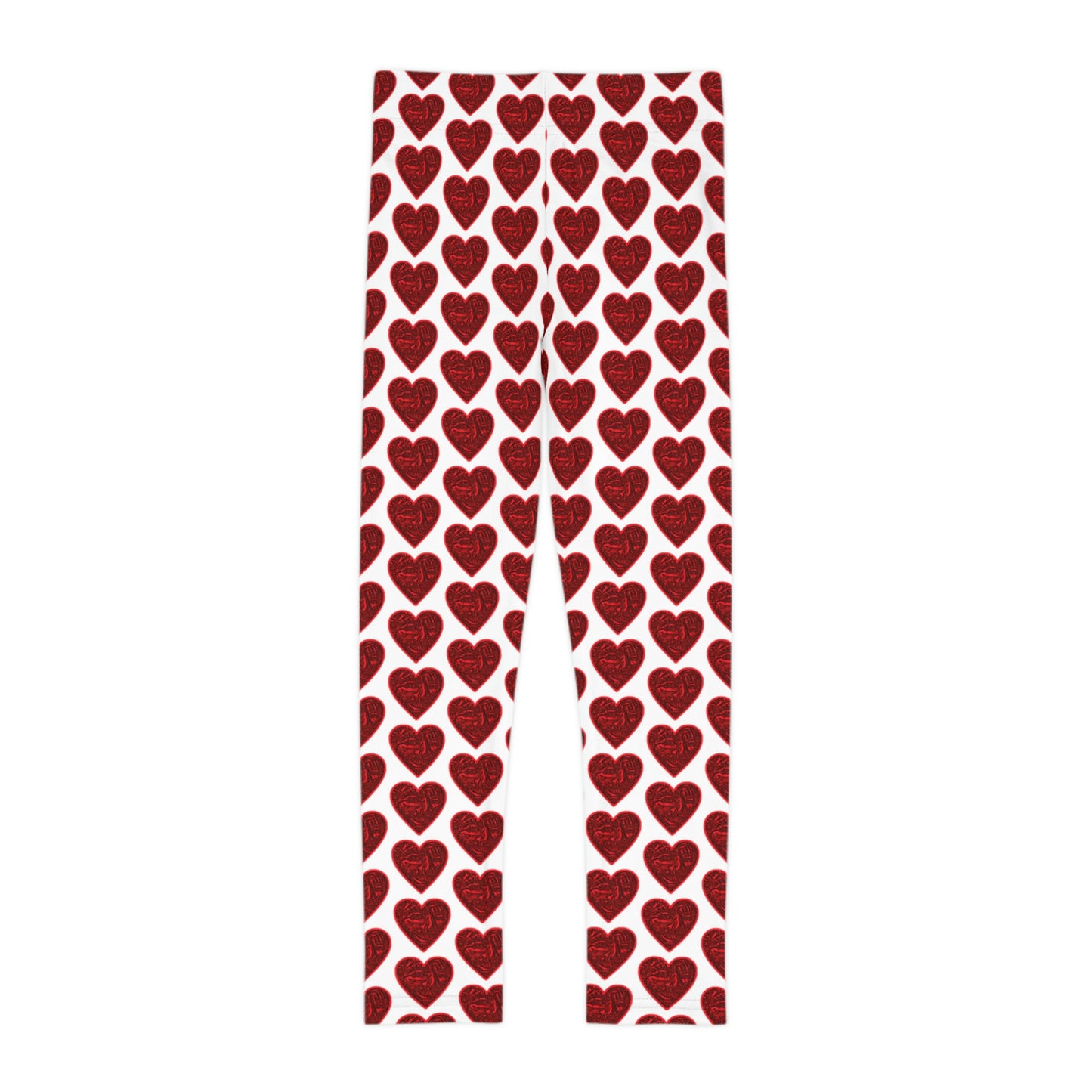 Bigfoot's (White) Val Day Kids Leggings