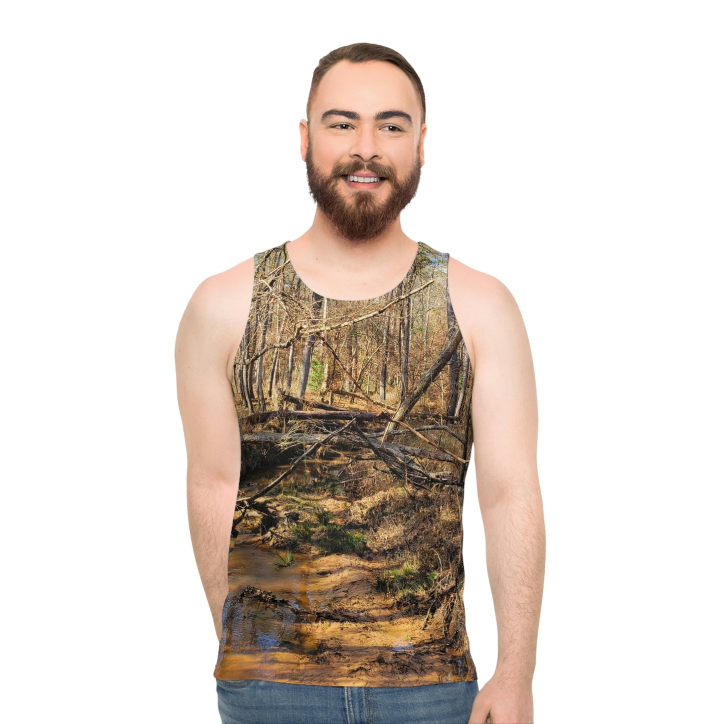 Unisex Valentine Woods Tank Top