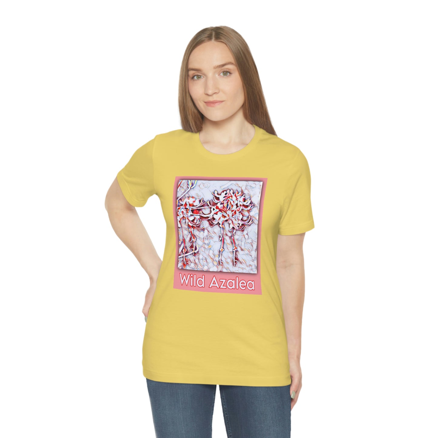 Unisex Kisatchie Wildflowers (Wild Azaleas) Jersey Tee