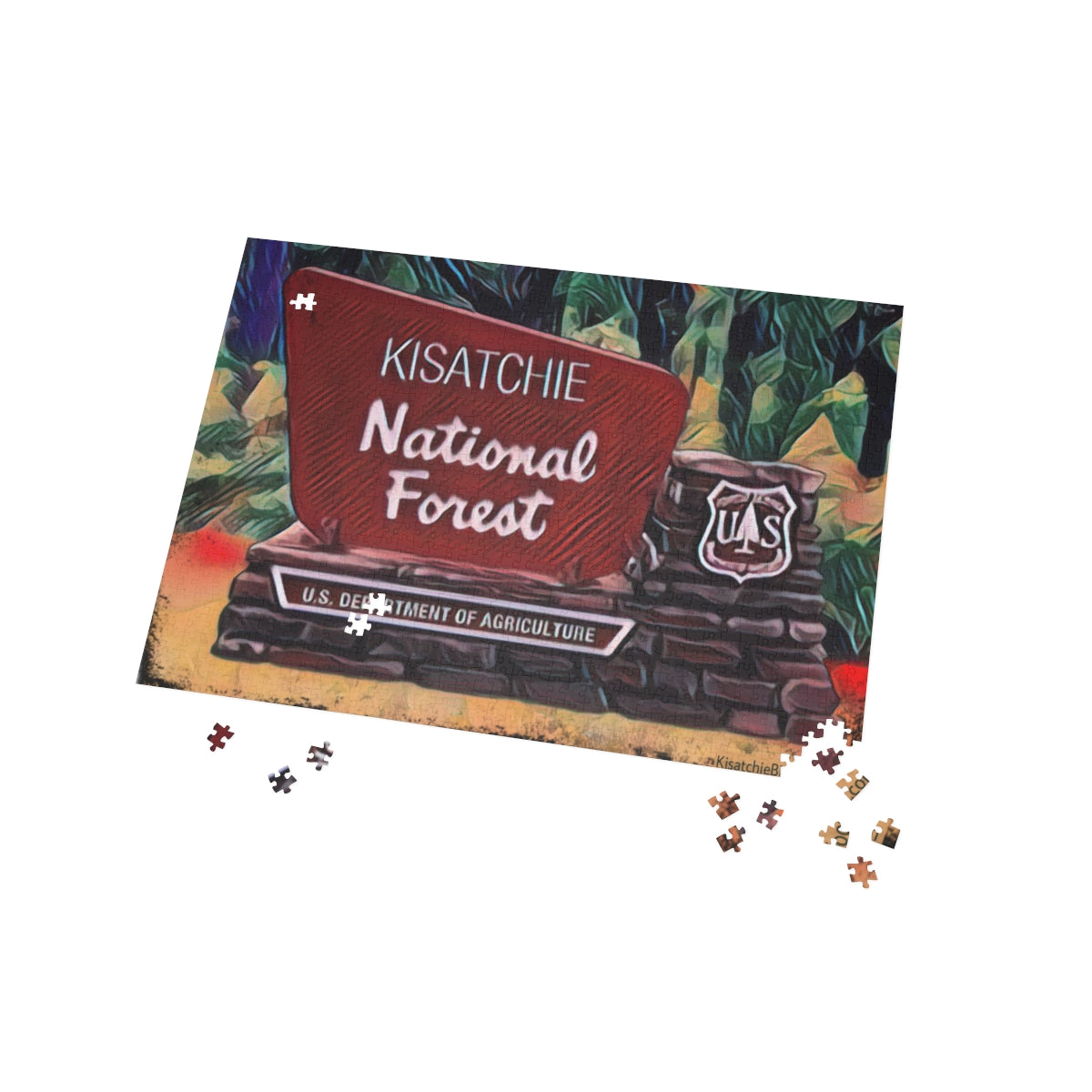 Kisatchie National Forest Puzzle (4 Sizes)