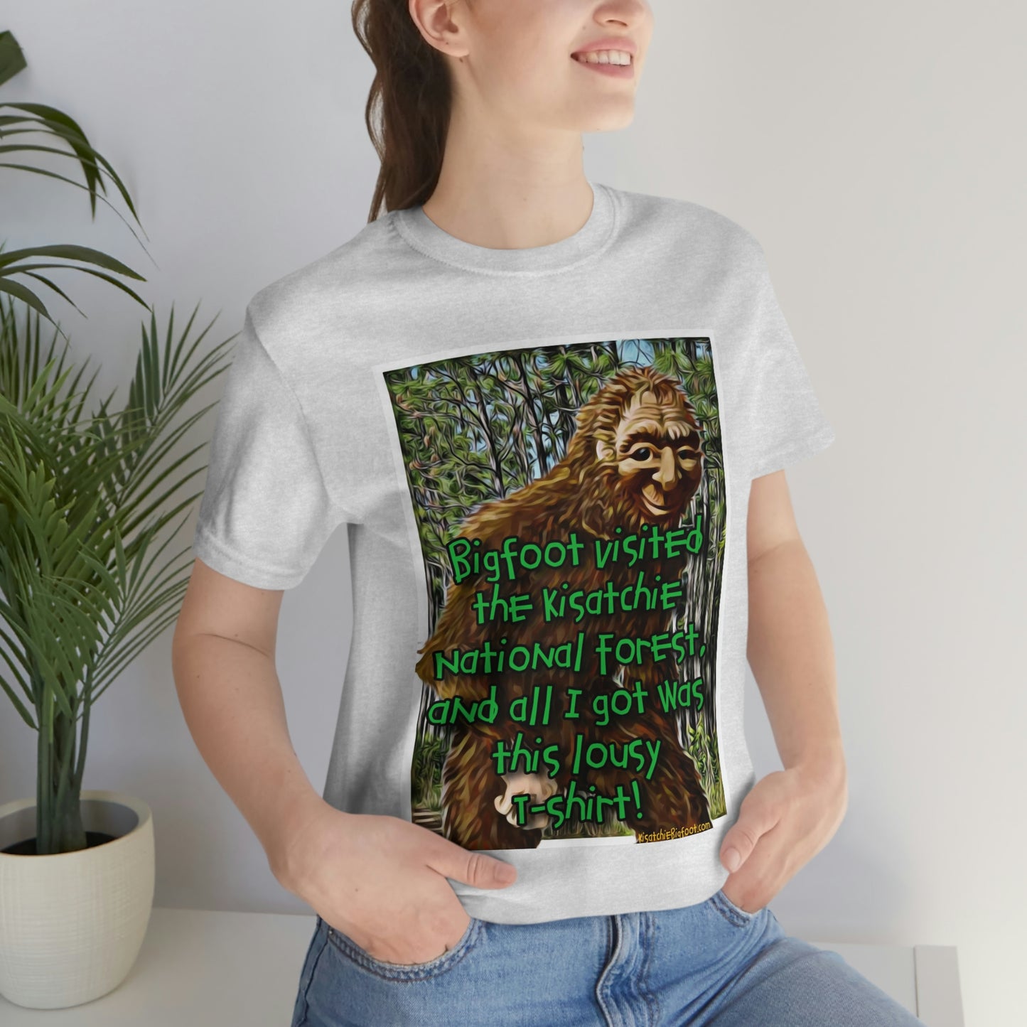 Unisex Kisatchie Bigfoot Jersey Tee