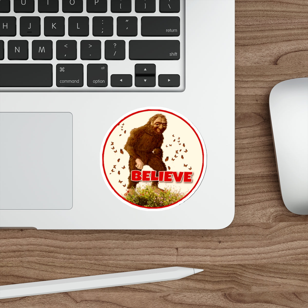 Die-Cut Bigfoot Stickers