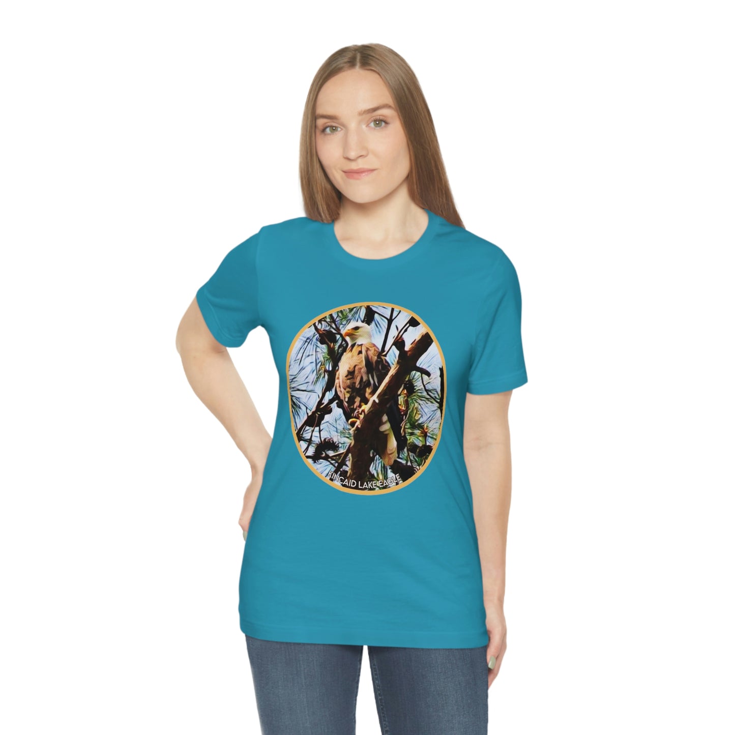 Unisex Kincaid Lake Eagle Jersey Tee