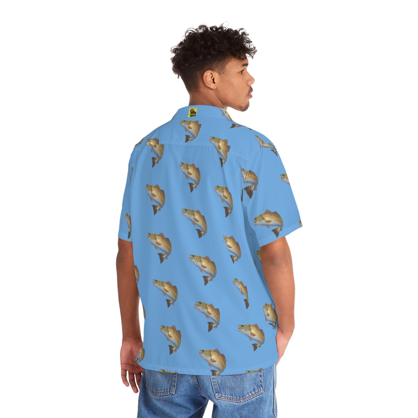 Men's Hawaiian Redfish Shirt