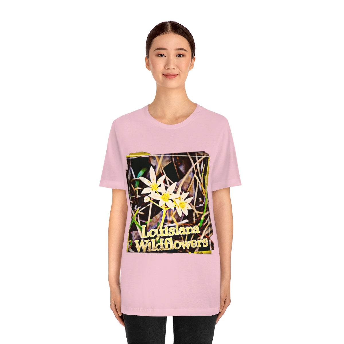 Louisiana Wildflowers Jersey Tee