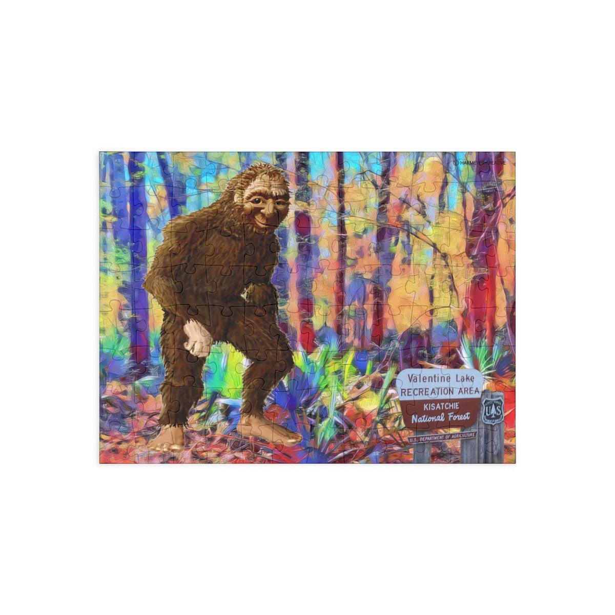 Kisatchie Bigfoot Puzzle (4 sizes)