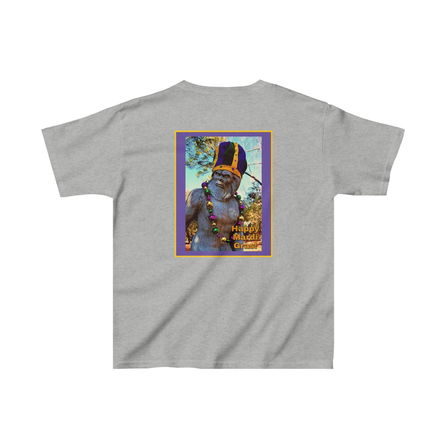 Bigfoot's Mardi Gras Kid's Heavy Cotton™ Tee