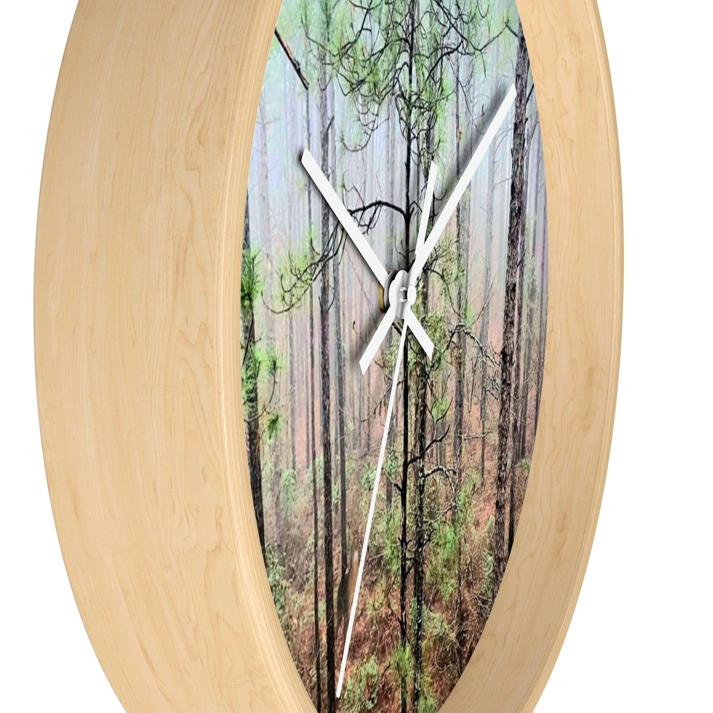 Foggy Kisatchie Wall Clocks