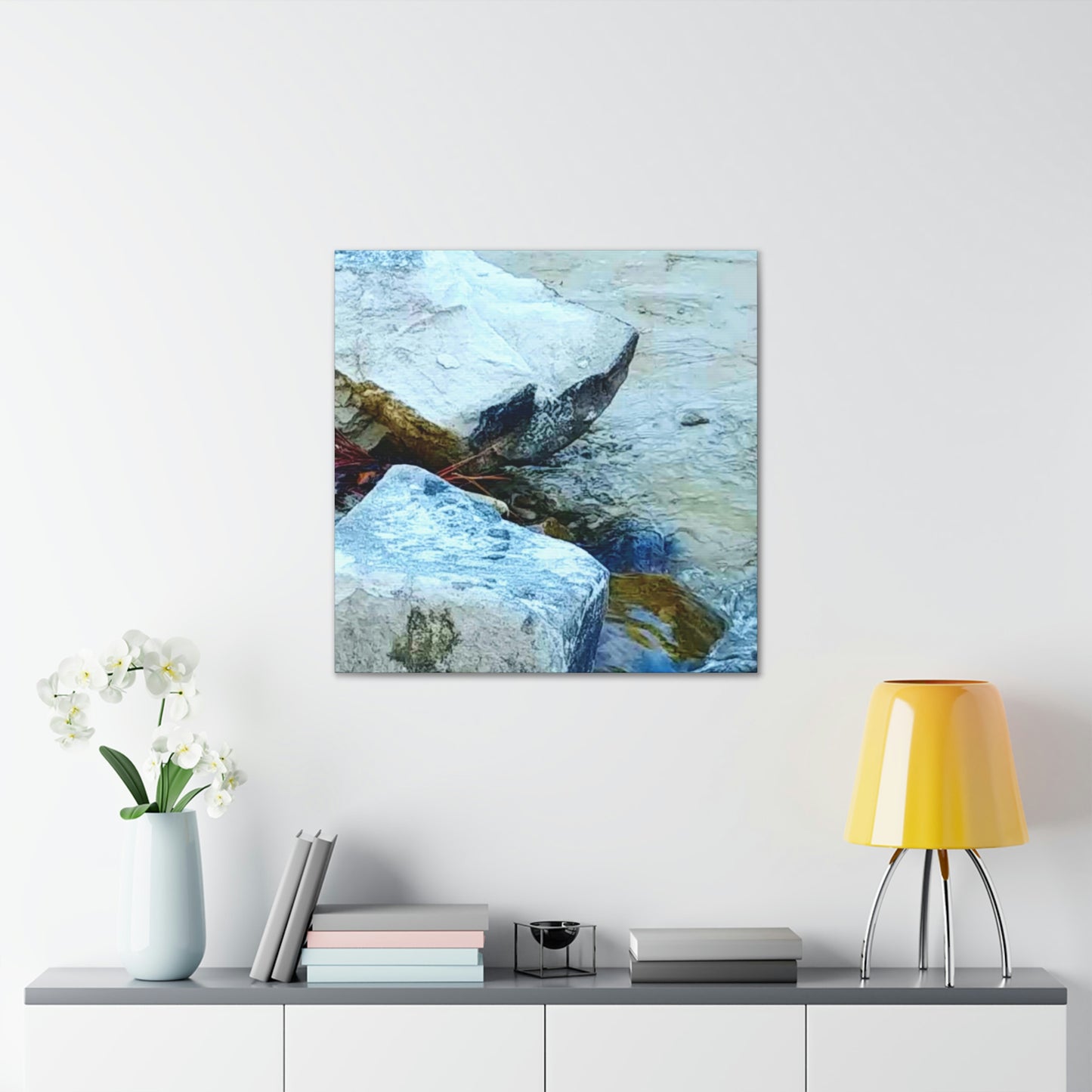 Kisatchie Bayou Rocks Canvas Gallery Wraps