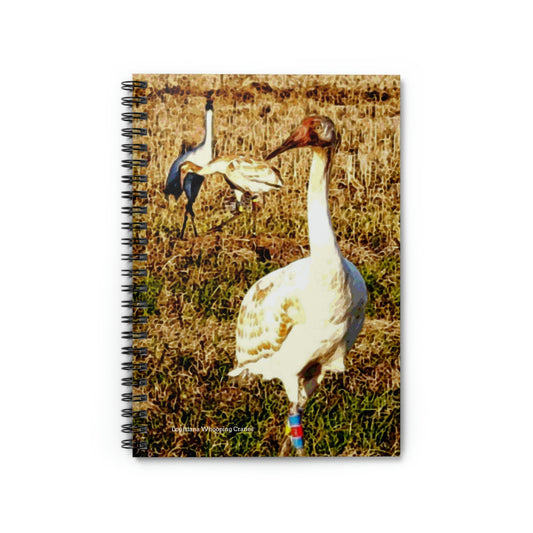 Louisiana Whooping Cranes Spiral Notebook