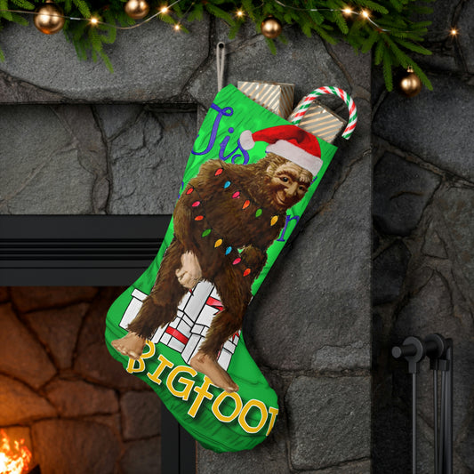 Bigfoot Santa Stocking