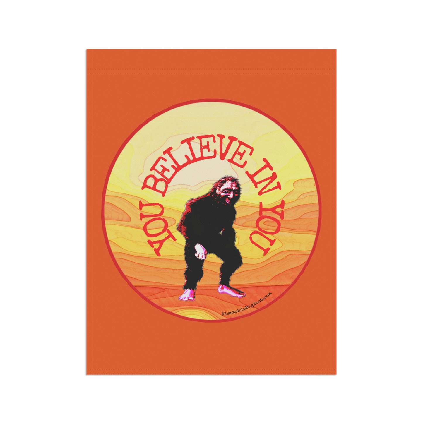 Bigfoot's Believe in You Garden & House Banner