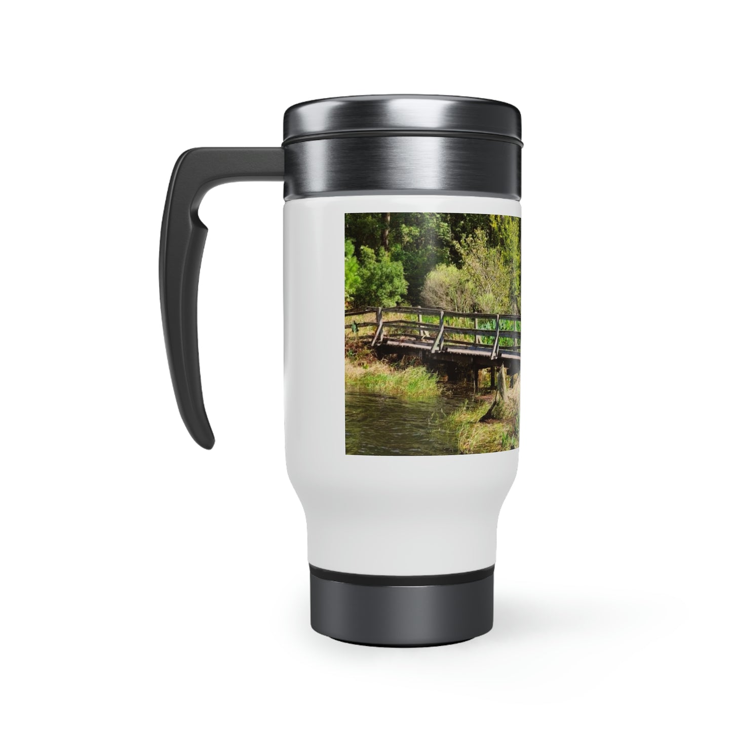 Hiking Bridge near Kincaid Lake Travel Mug