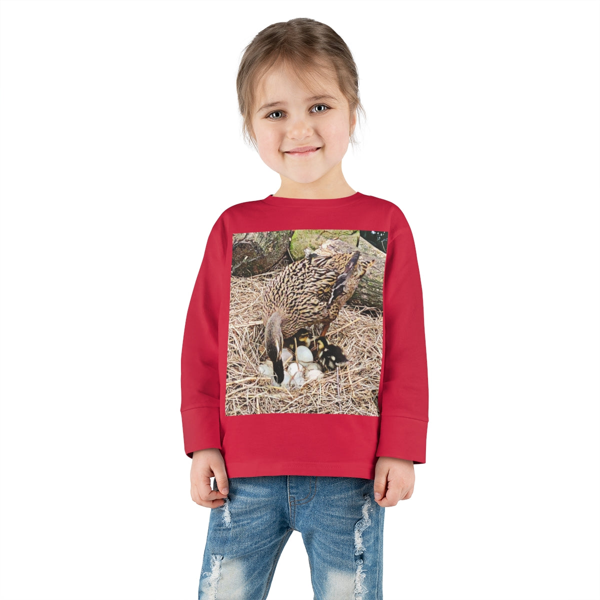 Toddler Long Sleeve Louisiana Mallard Tee