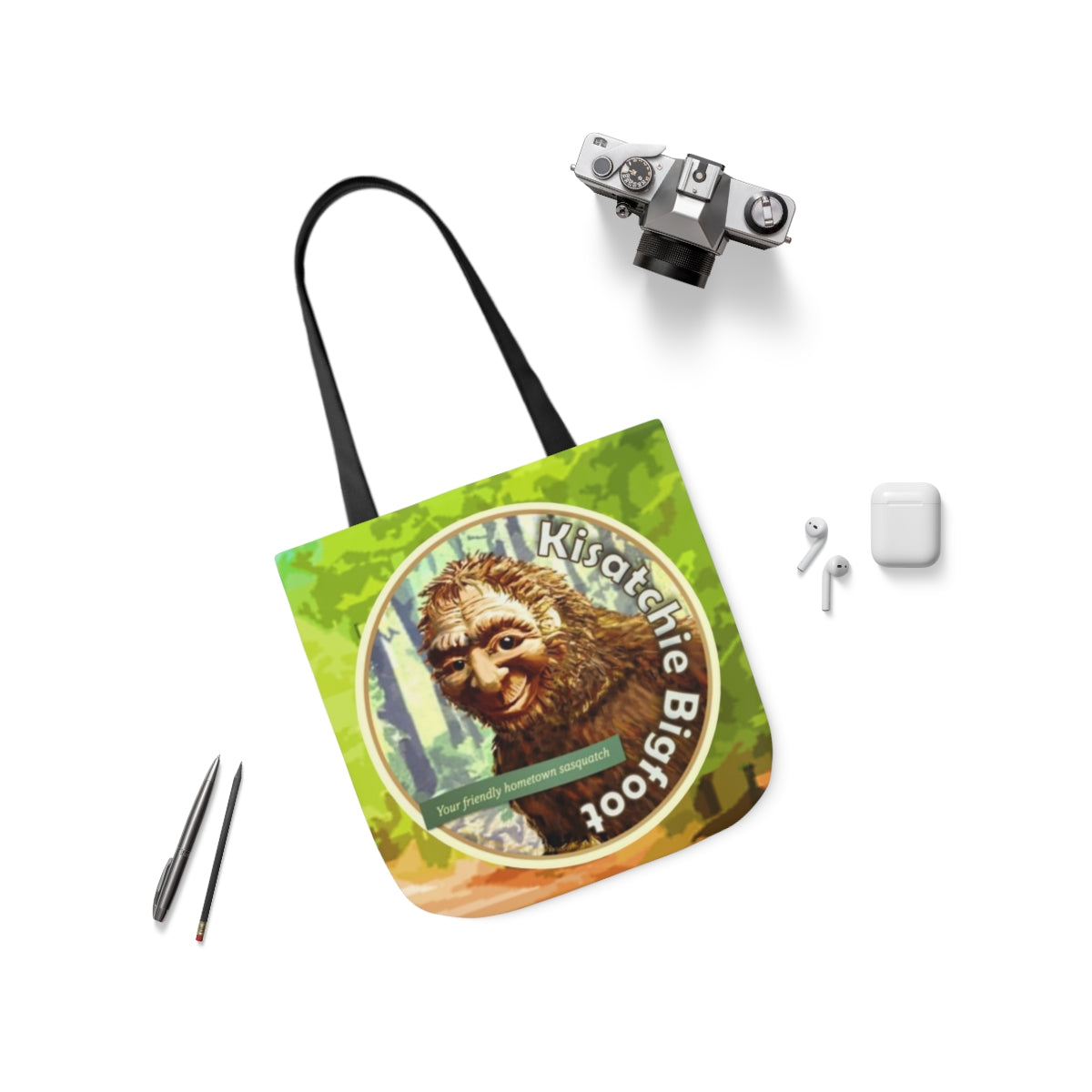 Canvas Kisatchie Bigfoot Tote Bag