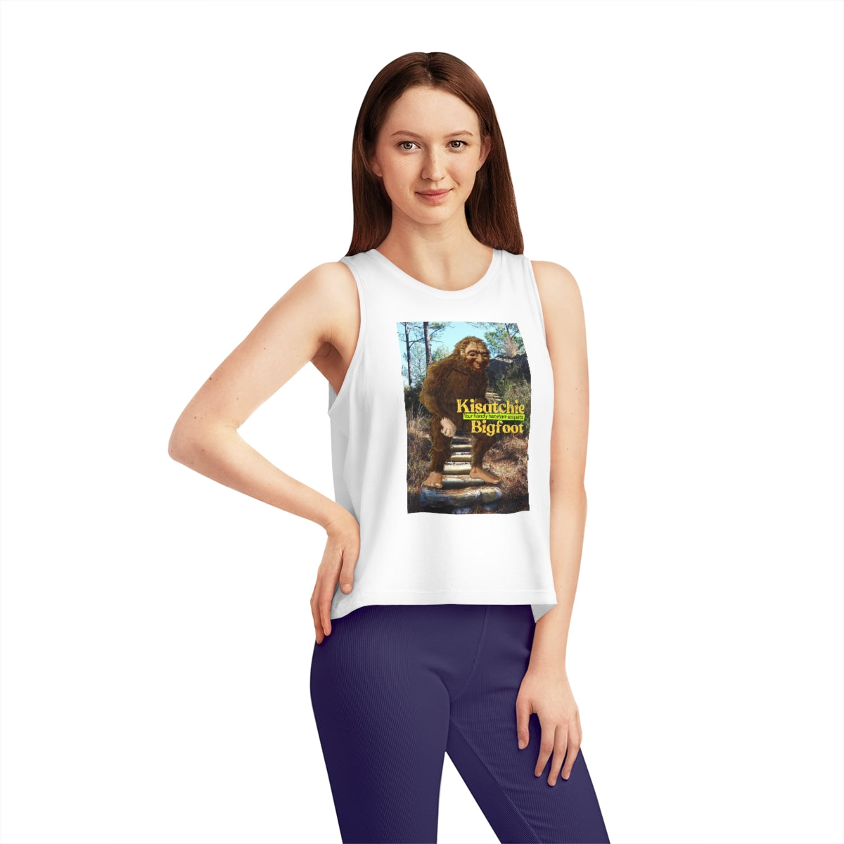 Women's Kisatchie Bigfoot Dancer Cropped Tank Top