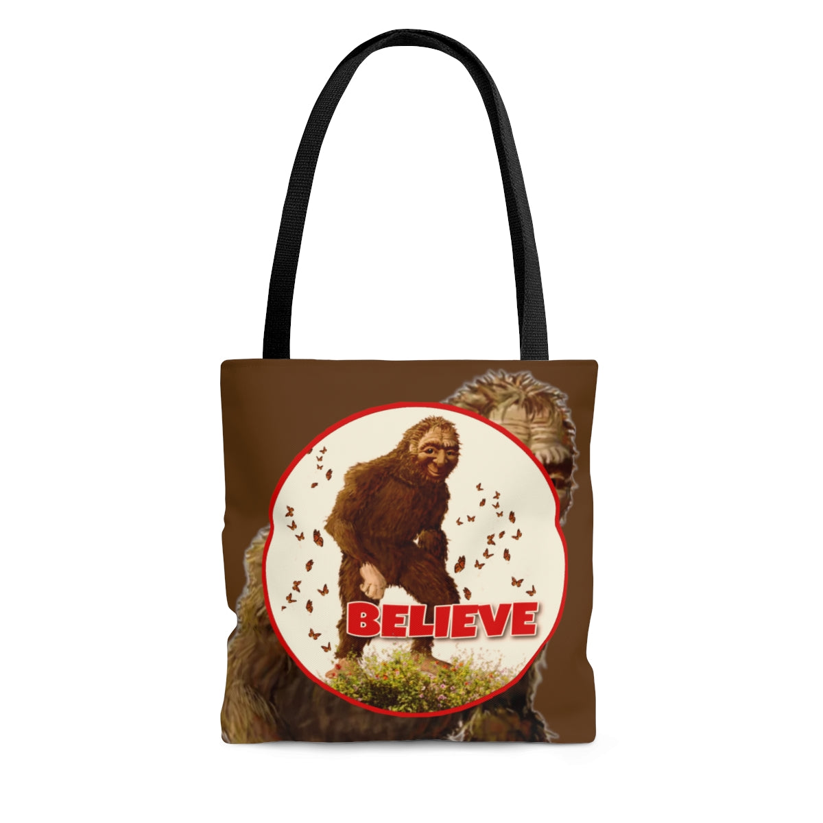 Bigfoot Believe Tote Bag