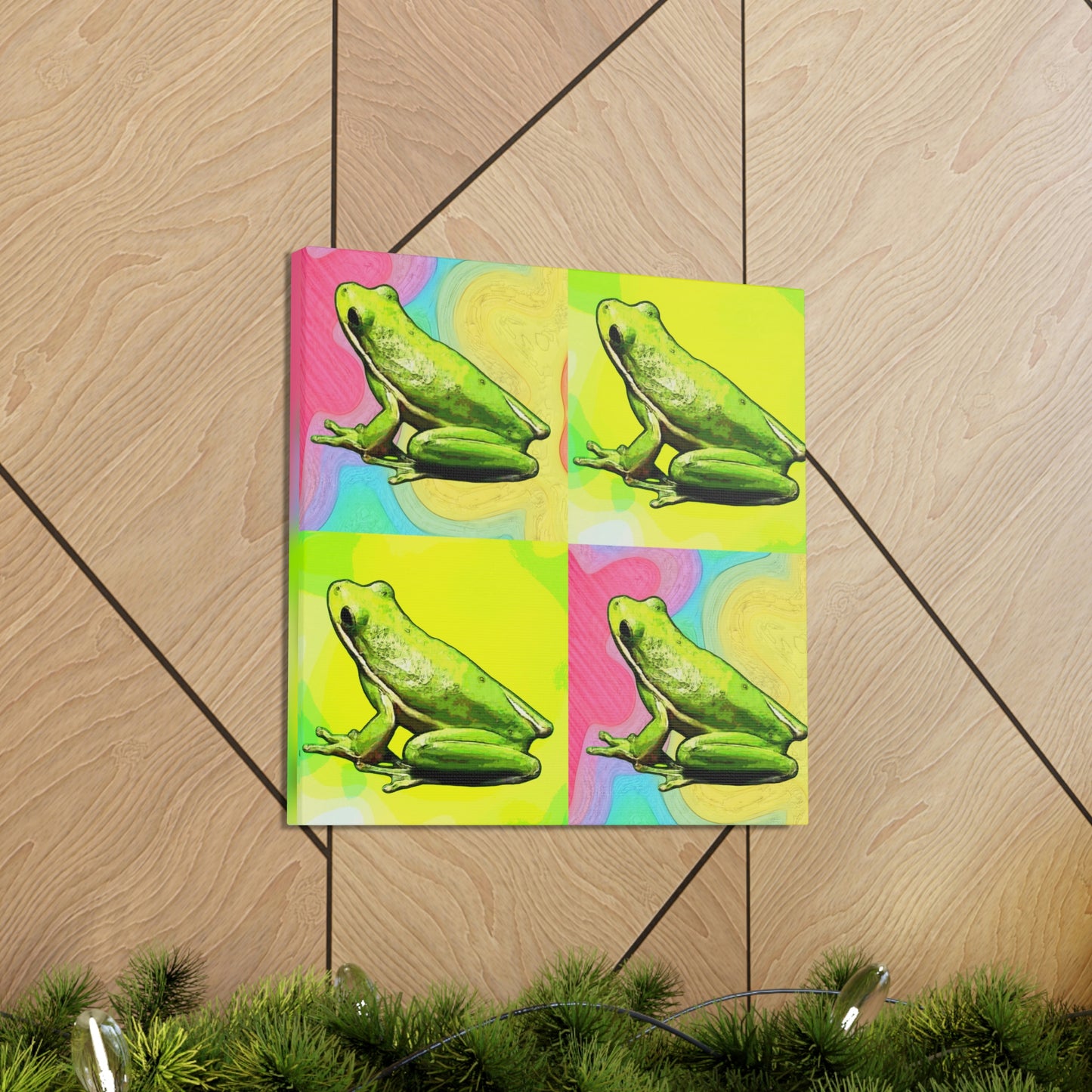 Tree Frog Canvas Gallery Wraps