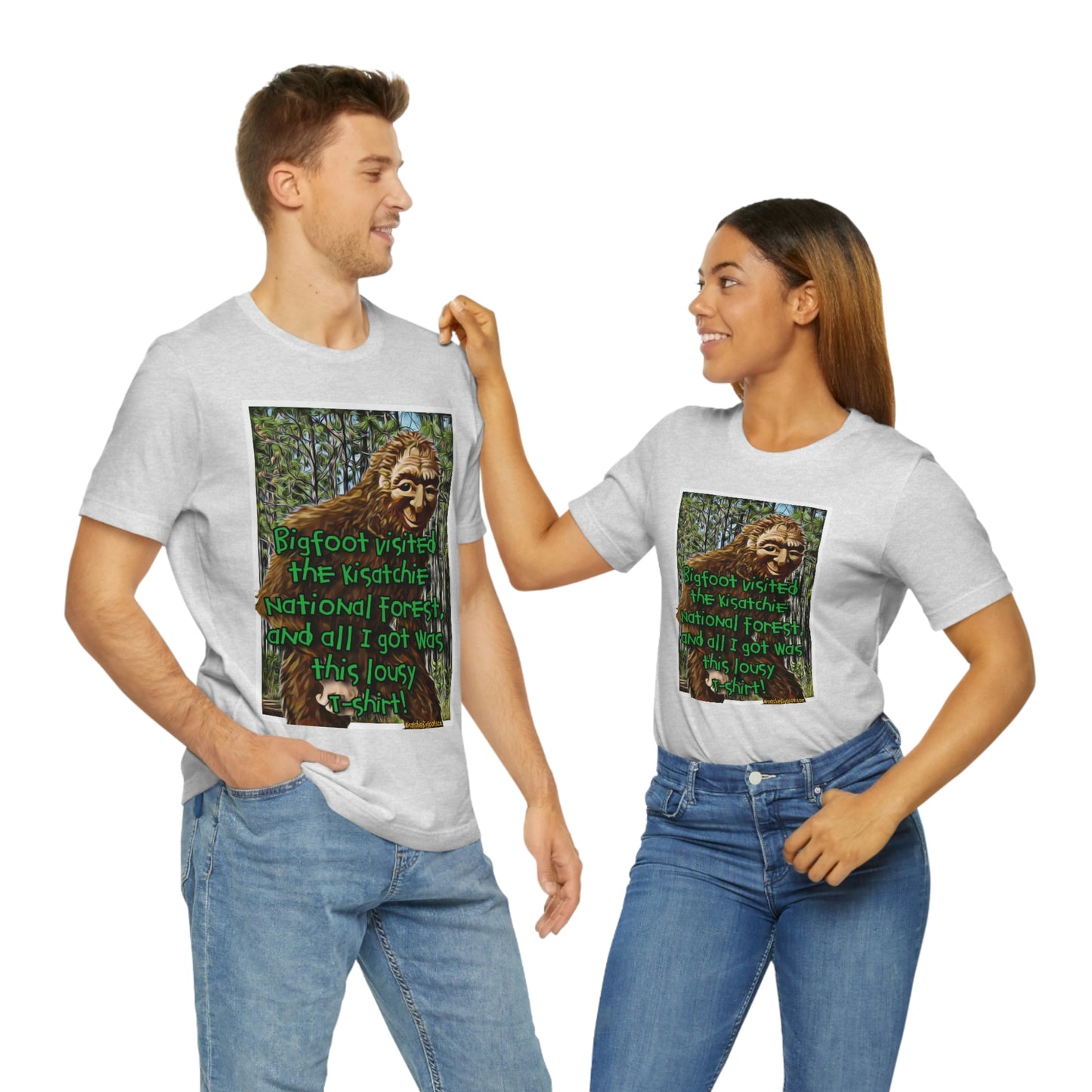 Unisex Kisatchie Bigfoot Jersey Tee