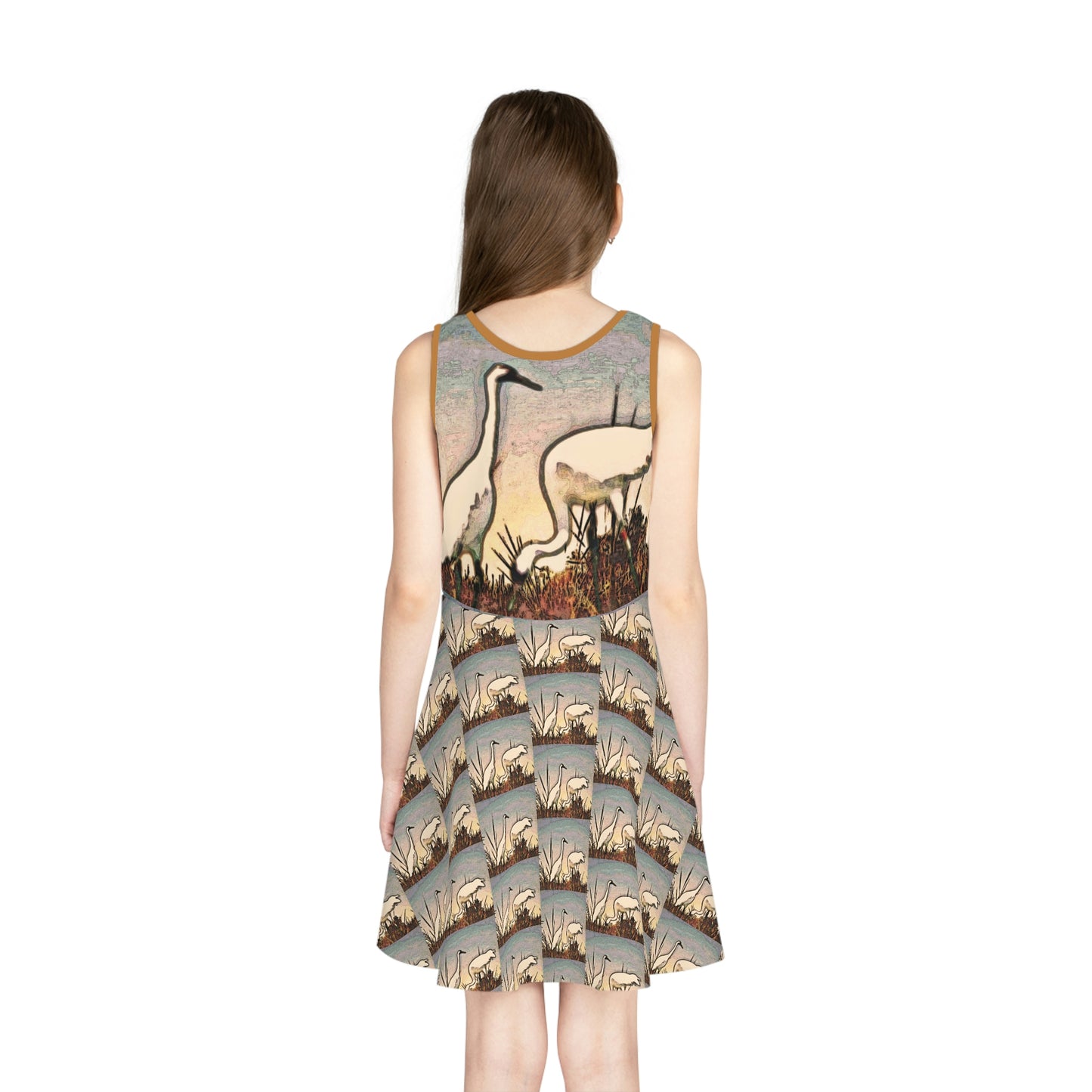 Whooping Cranes Girls' Sundress