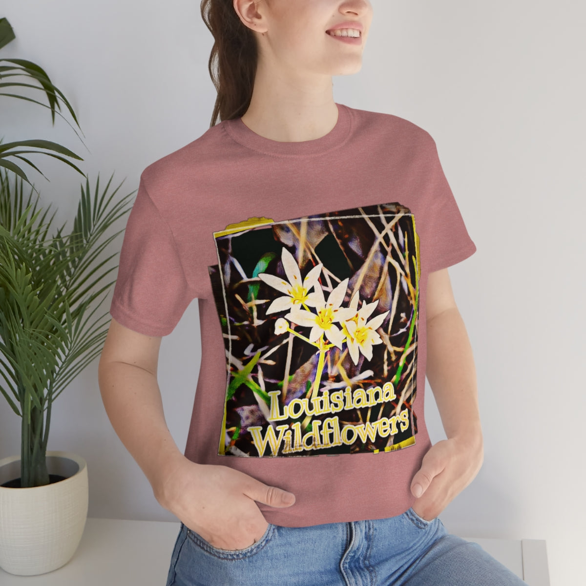 Louisiana Wildflowers Jersey Tee