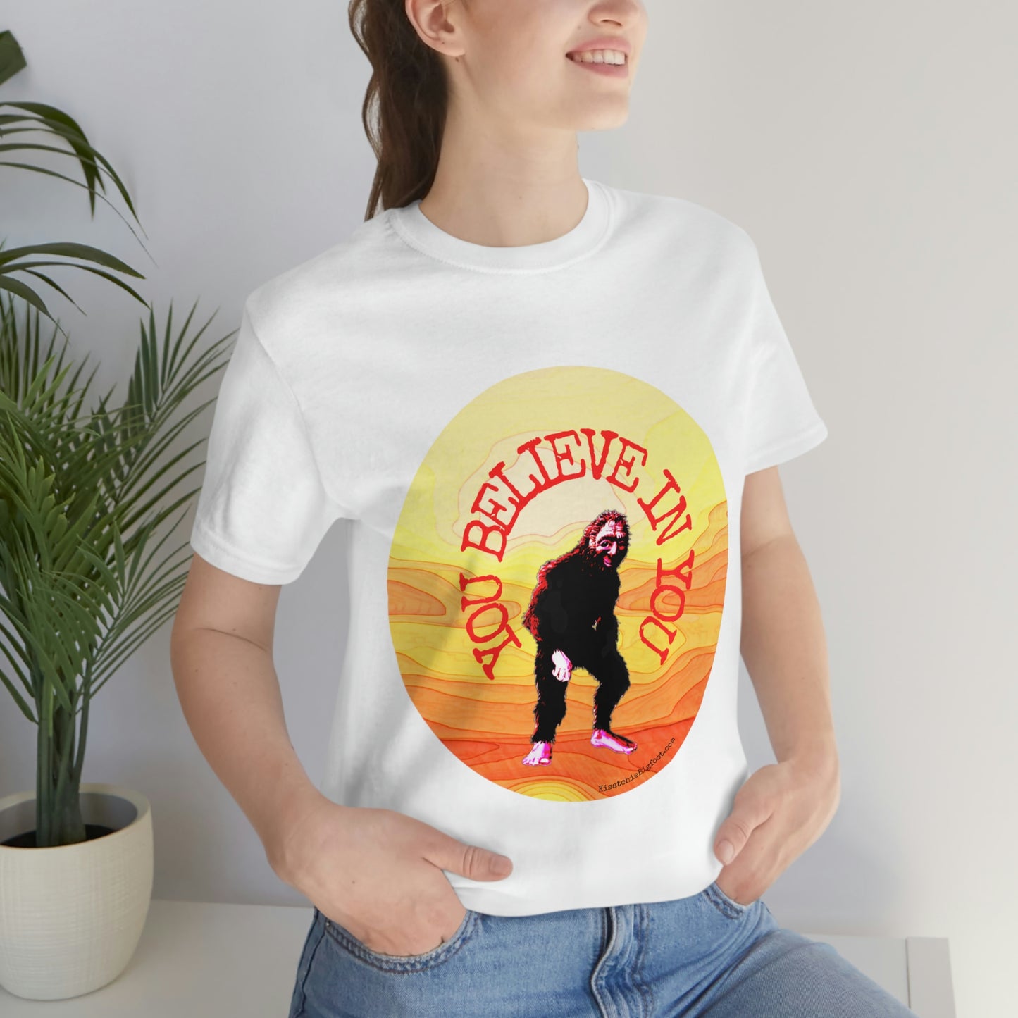 Bigfoot's Believe in You Unisex Jersey Tee