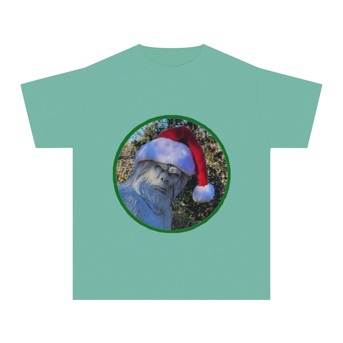 Youth Bigfoot Santa Tee