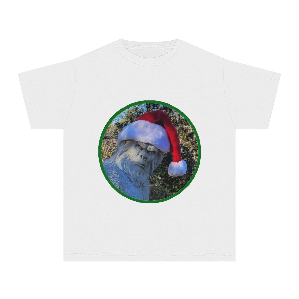 Youth Bigfoot Santa Tee