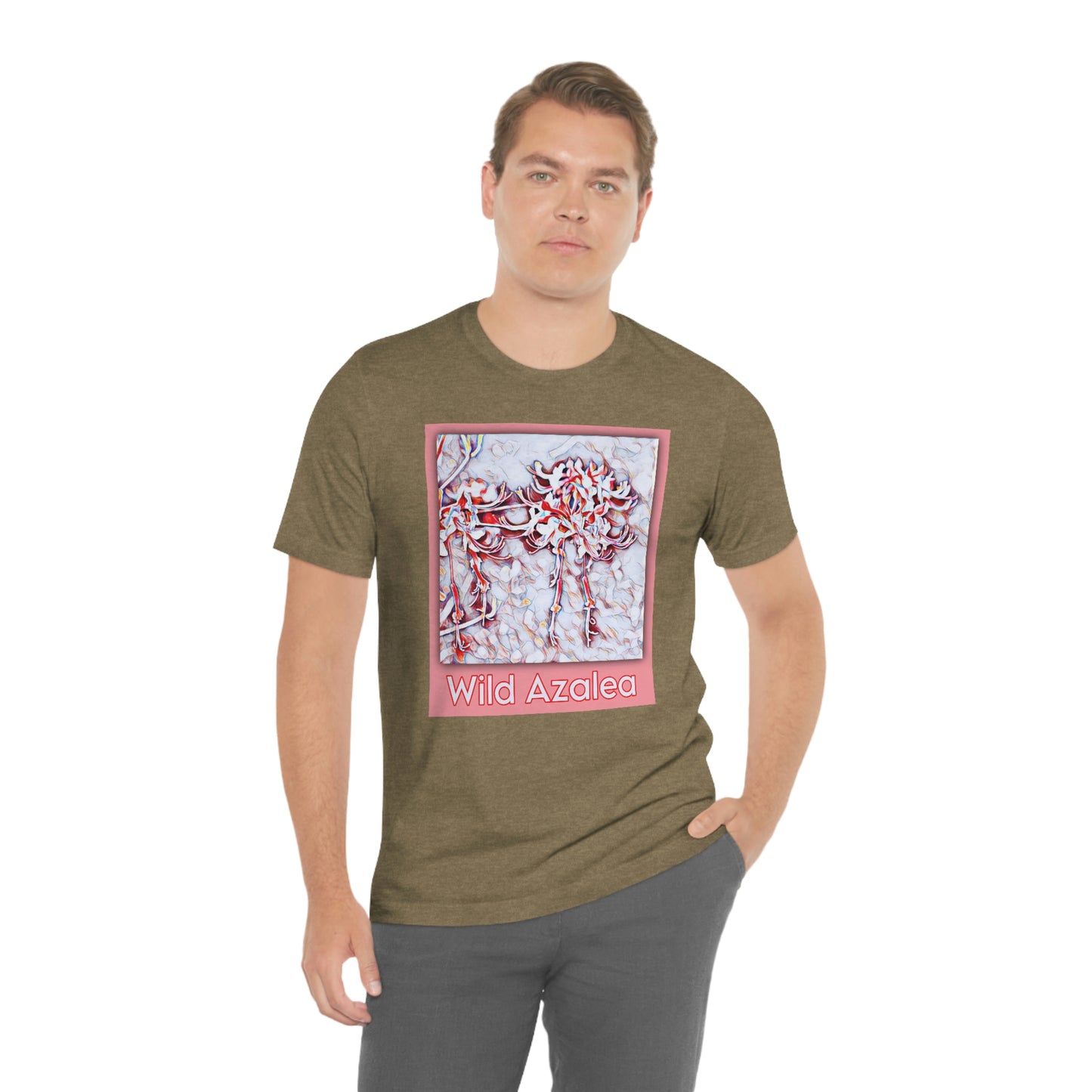 Unisex Kisatchie Wildflowers (Wild Azaleas) Jersey Tee