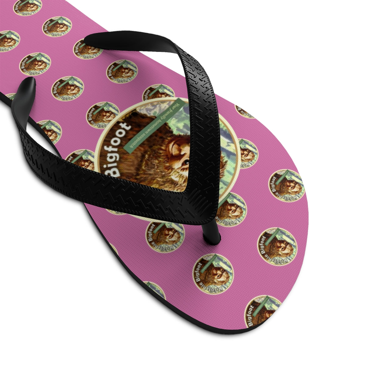 Rubber Sole Kisatchie Bigfoot Flip-Flops