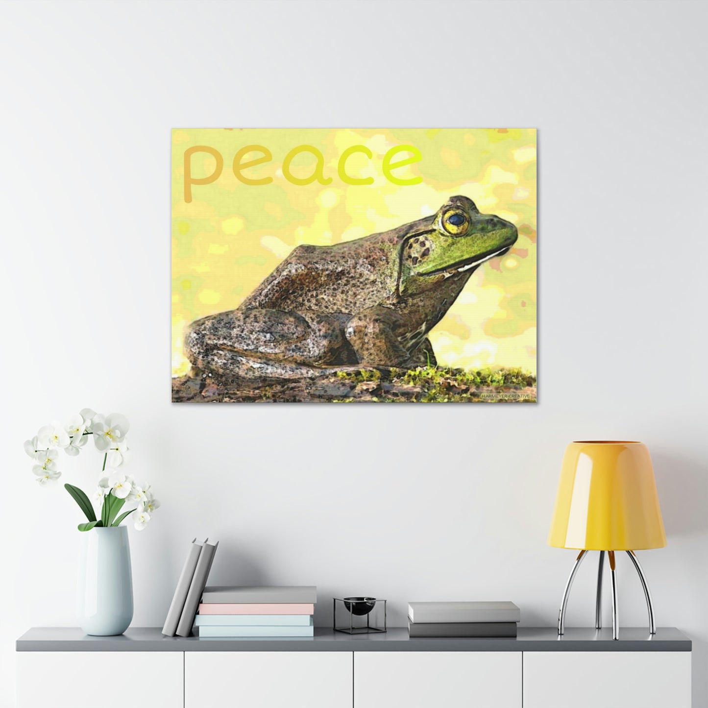 Kisatchie Bullfrog Canvas Gallery Wraps