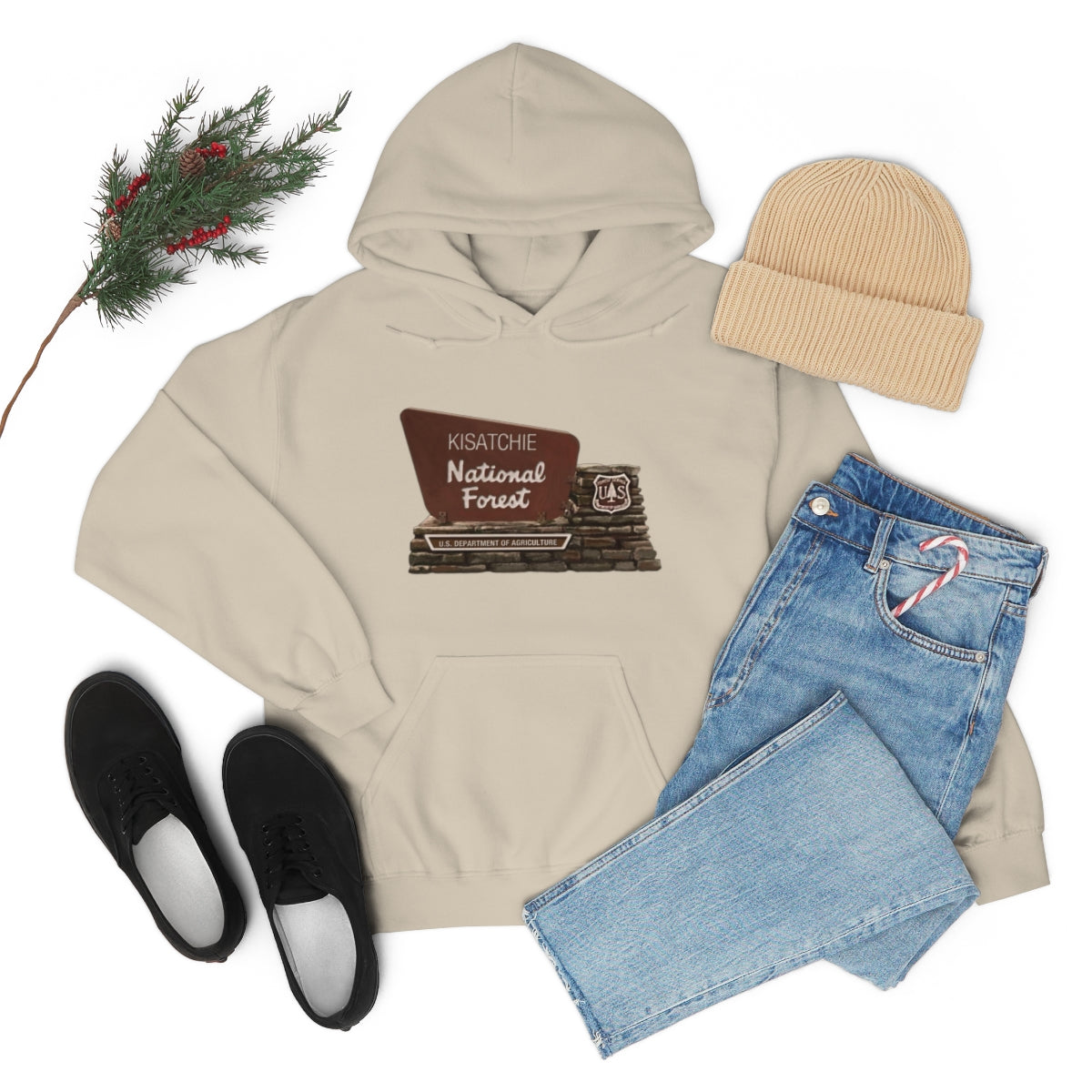 Unisex Kisatchie Pines Hoodie